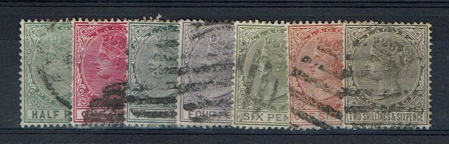 Image of Nigeria & Territories ~ Lagos SG 21/7 FU British Commonwealth Stamp